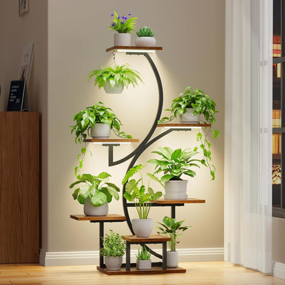 LumiPlant™ LED Plantenstandaard met 7 Niveaus