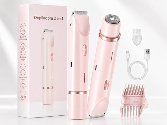2-in-1 elektrische epilator