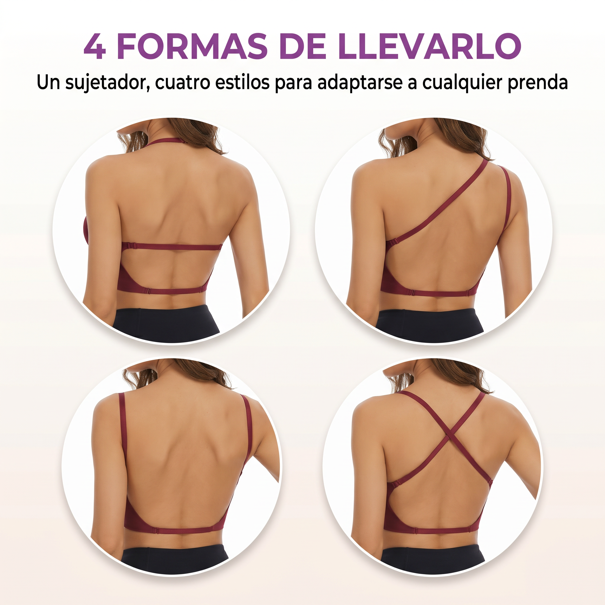 Sujetador Push-Up Invisible