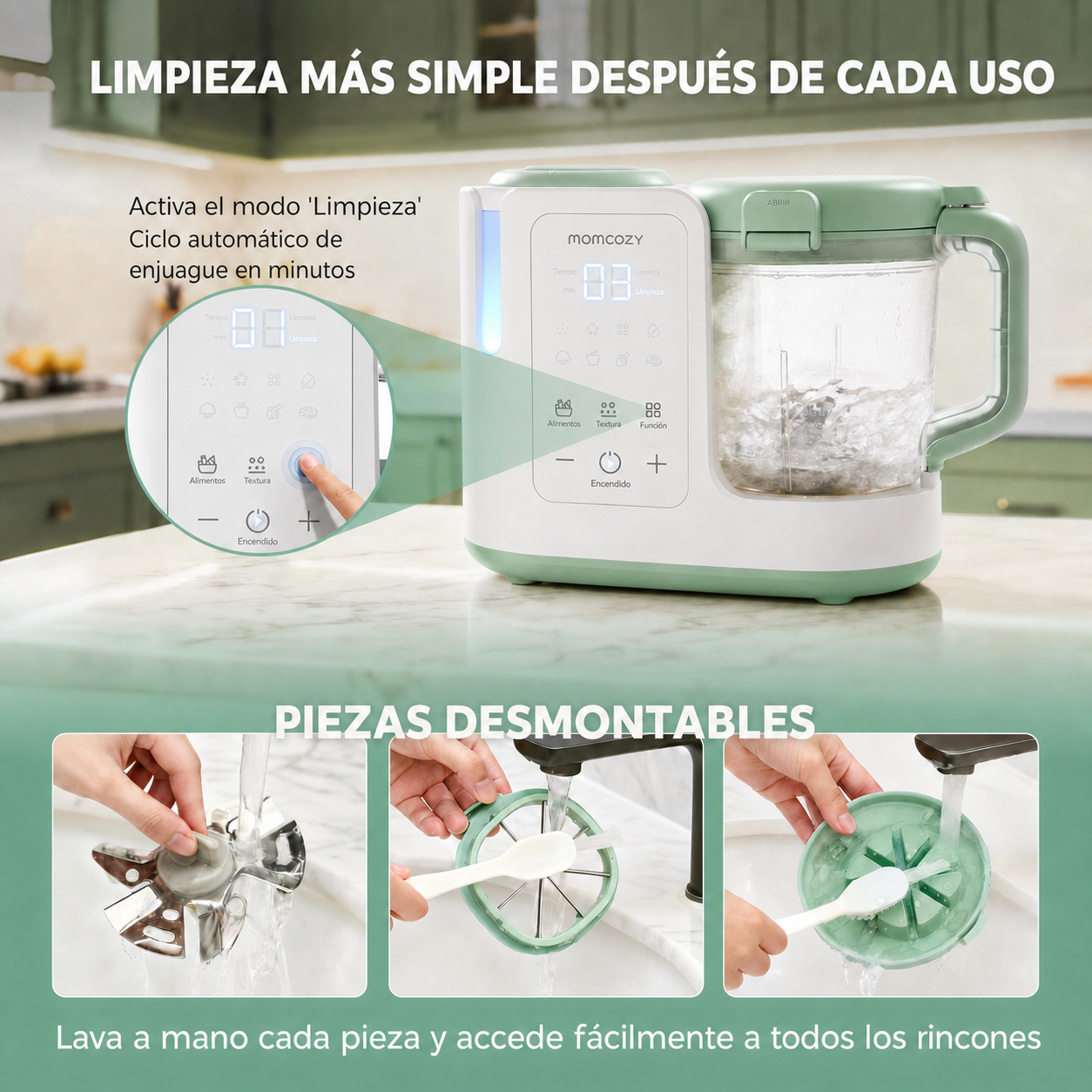 Momcozy AutoMeal en español — imagen 8